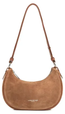 Image de Lancaster Sac besace Zippé S Suède Camel