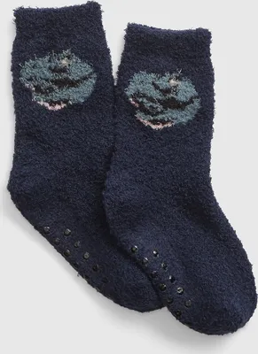 Produktbild von GAP Hohe Baby Socken mit rutschfestem Schutz, elastischem Saum und Muster