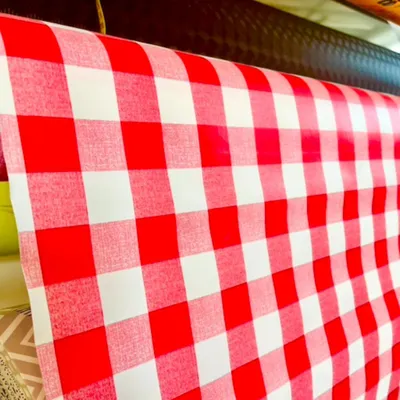 Immagine prodotto di Tovaglie Toile Cirée - PROMO LINGE - VICHY - PVC - 350 x 140 cm - rosso