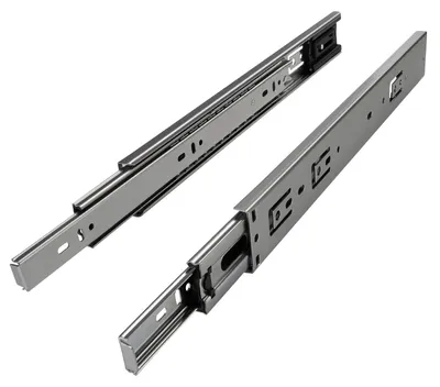 Zdjęcie produktu dla Prowadnice szuflad - Pełne wysuwanie - 250 mm - Samodomykanie - 35 kg - Stal