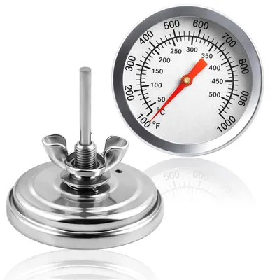 Productafbeelding van Oventhermometer - Analoog - 80 mm - 0-500 °C - Met kleurzones