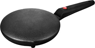 Produktbild von Crêpe-Maker, 20 cm Durchmesser, Retro-Stil, 600 W, kann süße Crêpes und herzhafte französische Pfannkuchen zubereiten.