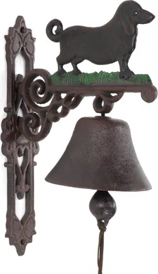 Immagine prodotto di Moritz campanello porta bassotto in ghisa stile antico retrò campanello cane campanello cane