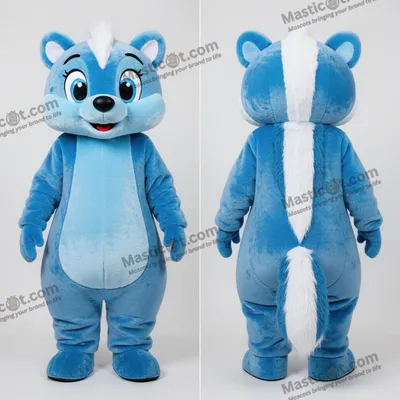 Image de Déguisement MASTICOT de moufette bleue joyeuse