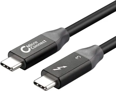 Zdjęcie produktu dla Lindy 41556, Męski, Męski, 1 m, Czarny, 20 Gbit/s, 60 W