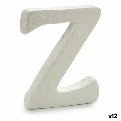 Immagine prodotto di Lettera Z Polistirolo bianco 1 x 15 x 13,5 cm (12 pezzi)