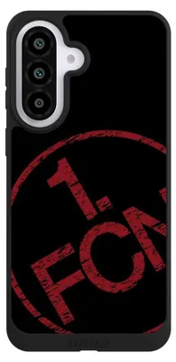 Produktbild von NIVOCASE Handyhülle für Samsung Galaxy A57 5G  Hülle NIVOpure Case Schwarz 1. FCN Fanartikel Textur