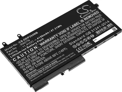 Produktbild von TECHTEK Laptop Akkus Kompatibel mit [Dell] Inspiron 7506, Inspiron 7591, LATITUDE 5400, LATITUDE 5401, Latitude 5500, Latitude 5501, Latitude 5511, P