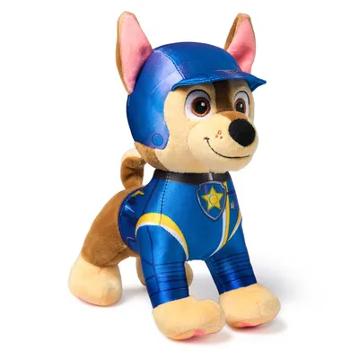 Zdjęcie produktu dla Paw Patrol Rescue Wheels – pluszowy piesek Chase, maskotka, 23 cm