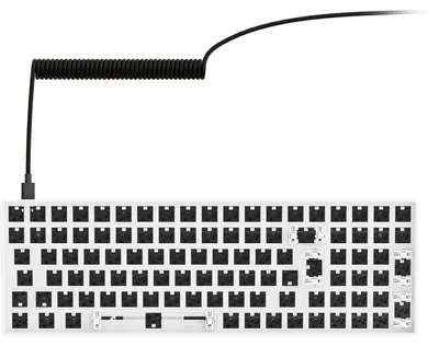 Zdjęcie produktu dla Sharkoon SGK50 S2, 96%, Przewodowa, USB, QWERTZ, RGB LED, Biały
