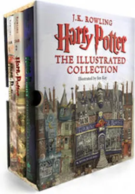 Immagine prodotto di Harry Potter: The Illustrated Collection (Books 1-3 Boxed Set)