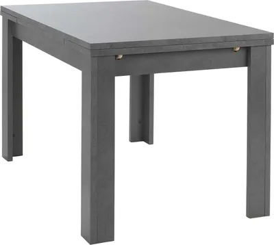 Produktbild von Esstisch - Graphit Nachbildung - 120 x 80 cm - ausziehbar