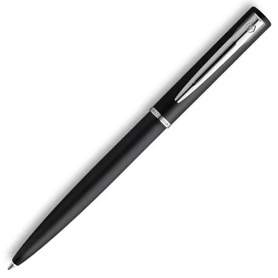 Produktbild von Waterman Allure Kugelschreiber | Lackierung in Schwarz| Mittlere Spitze | Blaue Tinte | Geschenkbox
