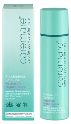 Produktbild von Rhodophyta Spirulina - Hydrasafe Night Cream 50ml | CAREMARE