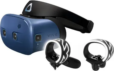Produktbild von HTC Cosmos, Dediziertes obenmontiertes Display, Schwarz, Blau, 110°, 90 Hz, 1440 x 1700 Pixel, USB Typ-C