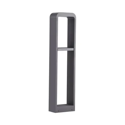 Produktbild von Lindby LED-Wegeleuchte Darko, 100cm, grau, Metall, IP54