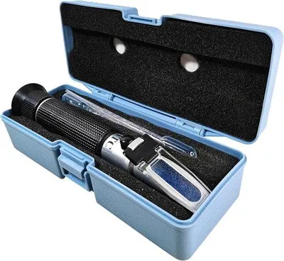 Produktbild von Refraktometer für BRIX 0-32% und 1.000-1.120 g/℔ - für Heimbrauerei