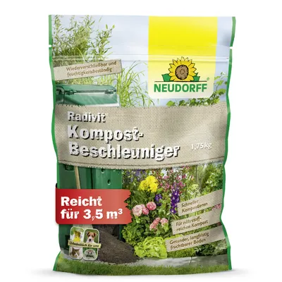 Produktbild von Neudorff Radivit Kompost-Beschleuniger 1,75 kg für 3,5 m³ zersetzt Kompostabfälle