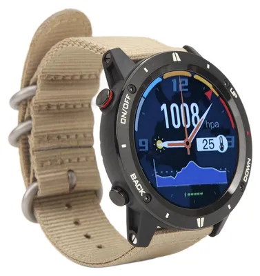 Produktbild von Wasserdichte Herrenarmbanduhr - Sportuhr mit Höhenmesser/Barometer/Kompass