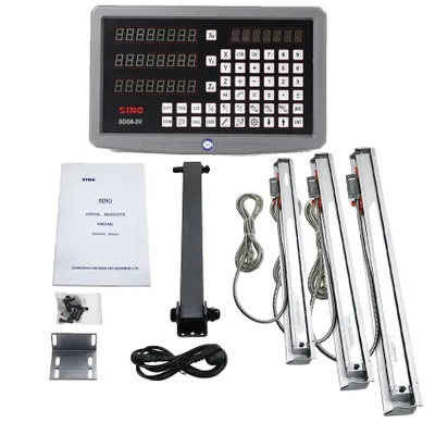 Obrázek produktu pro Digitální zobrazovací systém, 3osé měření, rozlišení 5 mikrometrů, SDS6-3V Dro set/li/ul/div