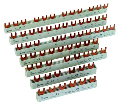 Produktbild von EATON EVG-3PHAS/12MODUL 215639 Phasenschiene 3ph. 10qmm Gabel 12TE