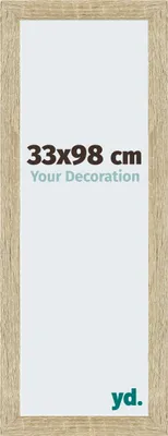 Produktbild von Puzzlerahmen 33x98 cm - Sonoma Eiche - MDF - Mura
