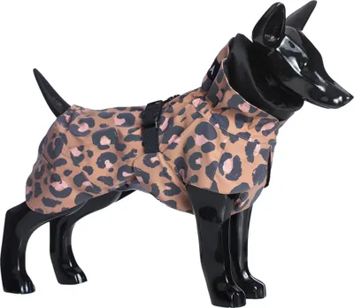 Produktbild von PAIKKA Hunde Regenmantel leicht & reflektierend "Visibility Raincoat Lite" leo