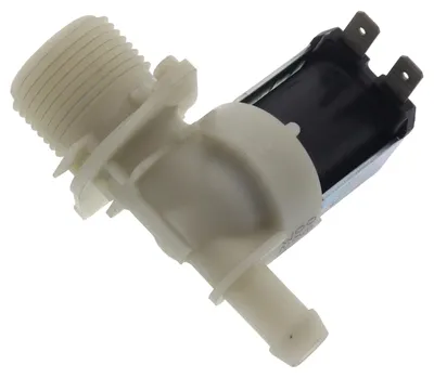 Productafbeelding van Electrolux, AEG, Rex, Zanussi, origineel magnetisch ventiel, 2-weg, 220V, artikelnummer 33290091, geschikt voor wasmachines LVMT3, FA1, FA4, FA8, Z120C