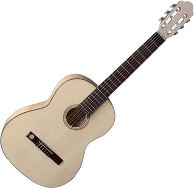 Zdjęcie produktu dla VGS Pro Natura 4/4 Natural Silver Gitara klasyczna