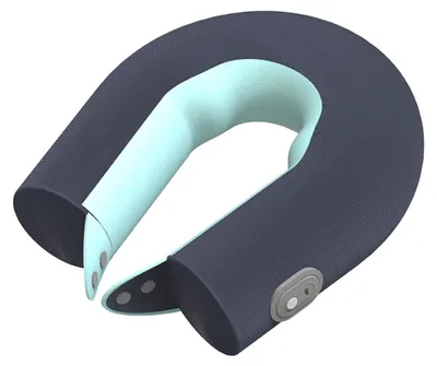 Produktbild von INF U-förmiges aufladbares Nackenmassagegerät 3D Memory-Schaum USB-C