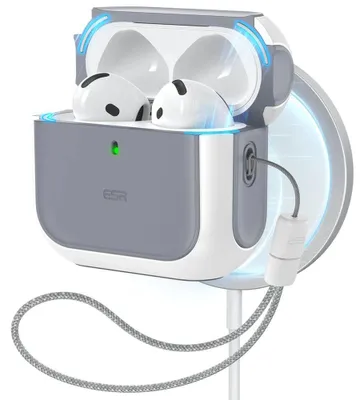 Obrázok produktu pre ESR Orbit Hybrid HaloLock – kryt na Apple AirPods 4 – biely