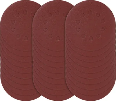 Produktbild von PARKSIDE® Schleifpapier zu Wand- und Bodenbearbeit ungssystem 30 tlg. (Körnung 80 PKN 80 A1)
