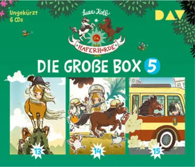 Produktbild von Die Haferhorde - Die große Box 5 (Teil 13-15)