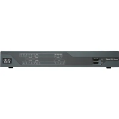 Produktbild von Cisco CISCO892F-K9, 10, 100, 1000 Mbit/Sek, 10/100/1000Base-T(X), Ethernet (RJ-45), IEEE 802.11a, IEEE 802.11b, IEEE 802.11g, IEEE 802.11n, IEEE 802.3af, IEEE 802.3ah, 50 Benutzer, 5 dBi