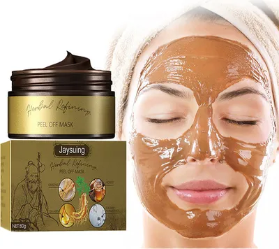 Collagen Peel-Off Maske 2 Stück – Mit Pinsel, Gegen Falten & Für Strahlende Haut