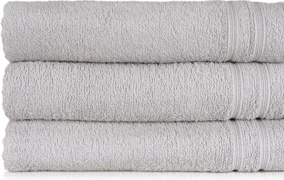 Image de Cette série : serviettes en 2 tailles, serviette d'invité et gant de toilette. Les tailles sont 15x22cm, 30x50cm, 50x100cm + 70x130cm.