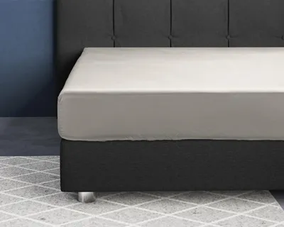 Produktbild von Primaviera Deluxe Satin Spannbettlaken Creme 90 x 220 cm