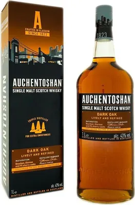 Produktbild von Auchentoshan Dark Oak + Box 1000ml 43% Vol.