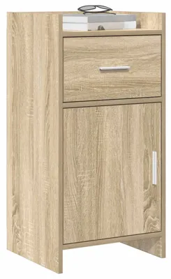 Zdjęcie produktu dla Komoda vidaXL z drewna dębowego Sonoma, 40 x 36 x 80 cm, materiał drewnopochodny