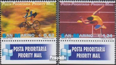 Produktbild von Briefmarken San Marino 2002 Mi 2020-2021 (kompl.Ausg.) postfrisch Prioritätspost