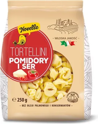 Image de Novelle Tortellini Z Pomidorami I Serem 250 G