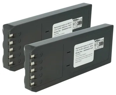 Produktbild von vhbw 2x Akku Ersatz für Fluke BP7217 für Messgerät (2500 mAh, 7,2 V, NiMH)
