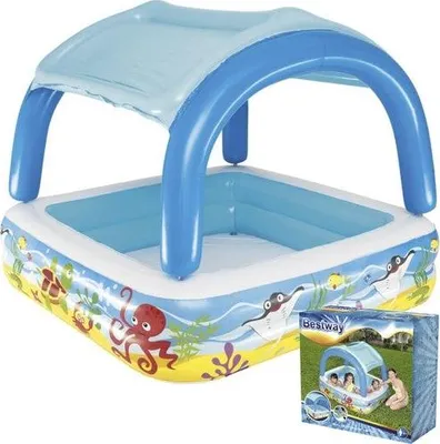 Produktbild von Aufblasbarer Pool mit Dach - BESTWAY 52192