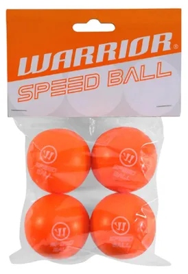 Produktbild von Warrior Mini Speed Ball 4er Pack, Farbe:Orange