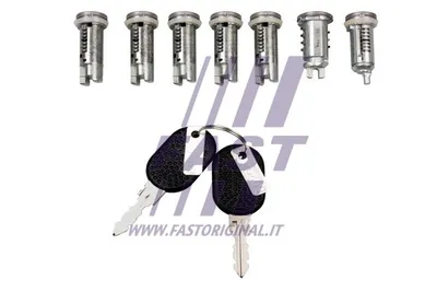 Produktbild von FAST Schließzylindersatz FT94107 für FIAT DUCATO Pritsche/Fahrgestell (230) DUCATO Bus (230) DUCATO Kasten (230L)
