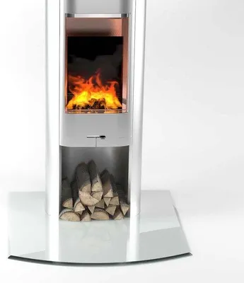 Produktbild von Famanu Sicherheitsglasplatte für Kamin mit Profilrand und Dichtung - Transparent