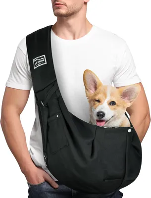 Imagen del producto de Bolsa de transporte para perros, suave, de 50 cm, ideal para perros y gatos de tamaño pequeño y mediano
