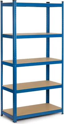 Image de Etagère de rangement en métal 180 x 90 x 30cm Humberg 4845