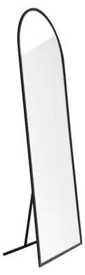 Produktbild von Rogno - Spiegel, 65x180h cm Mattschwarz, Rechteckig