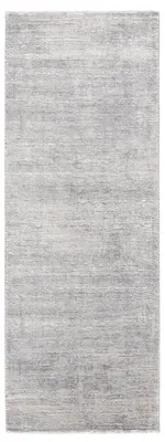 Zdjęcie produktu dla TESSO Living | Dywan nowoczesny STELLA 80 cm x 200 cm - Srebrny - Miękki - Elegancki - Ekologiczny